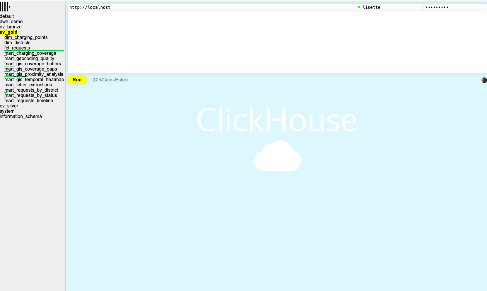 ClickHouse Play